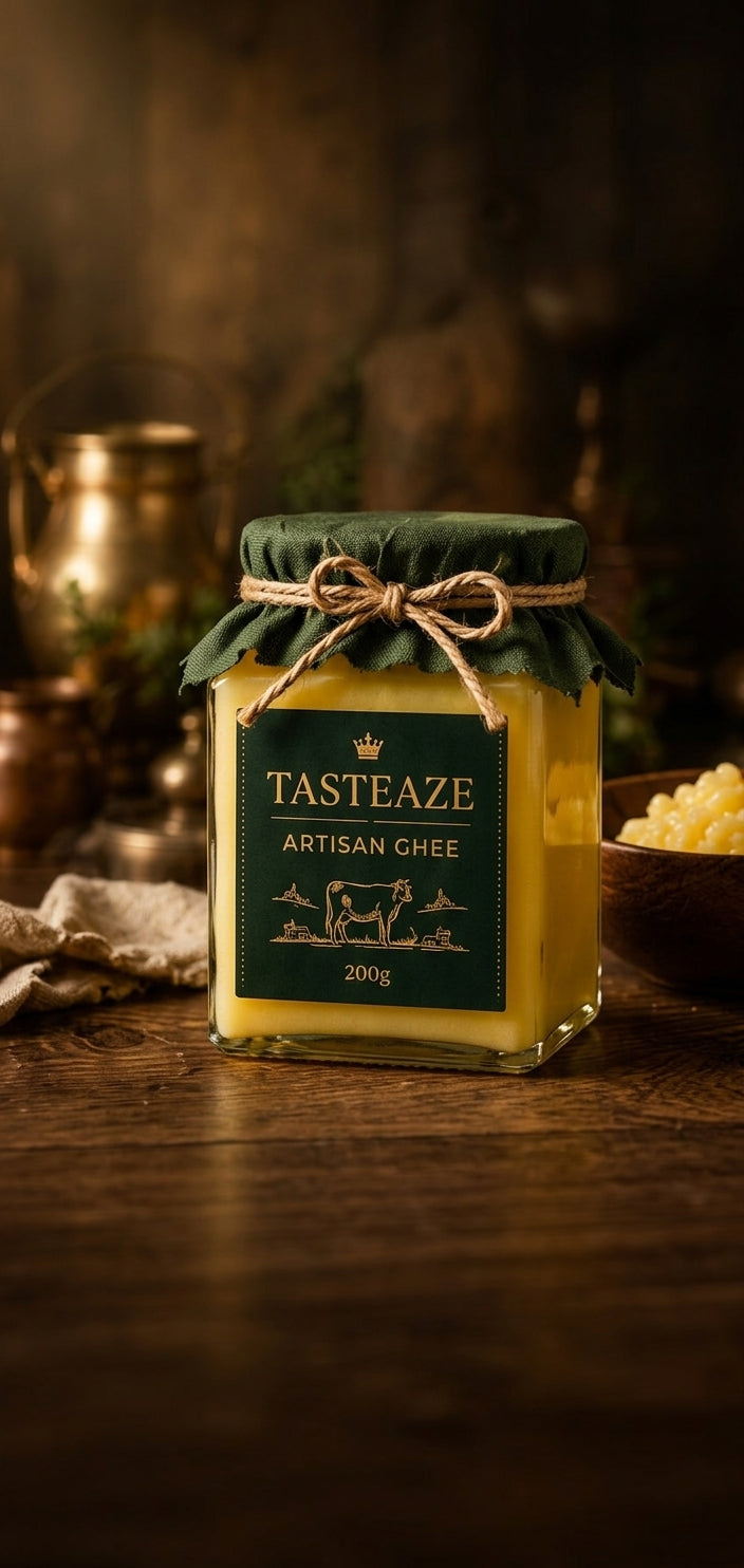 Tasteaze artisan ghee jar